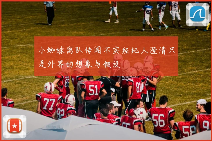 小蜘蛛离队传闻不实经纪人澄清只是外界的想象与假设